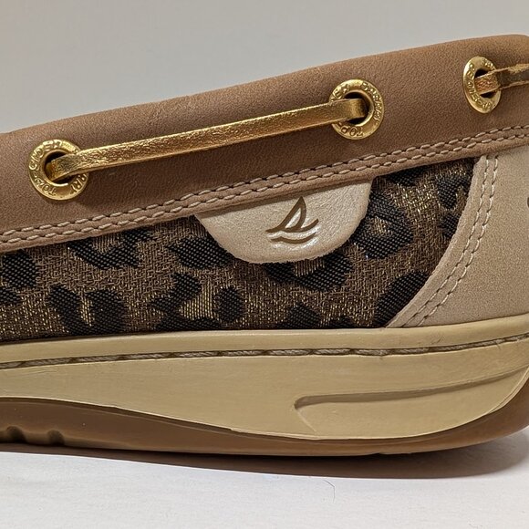 Sperry Top-Sider Angelfish Leopard Jacquard Boat Shoe - Picture 12 of 16